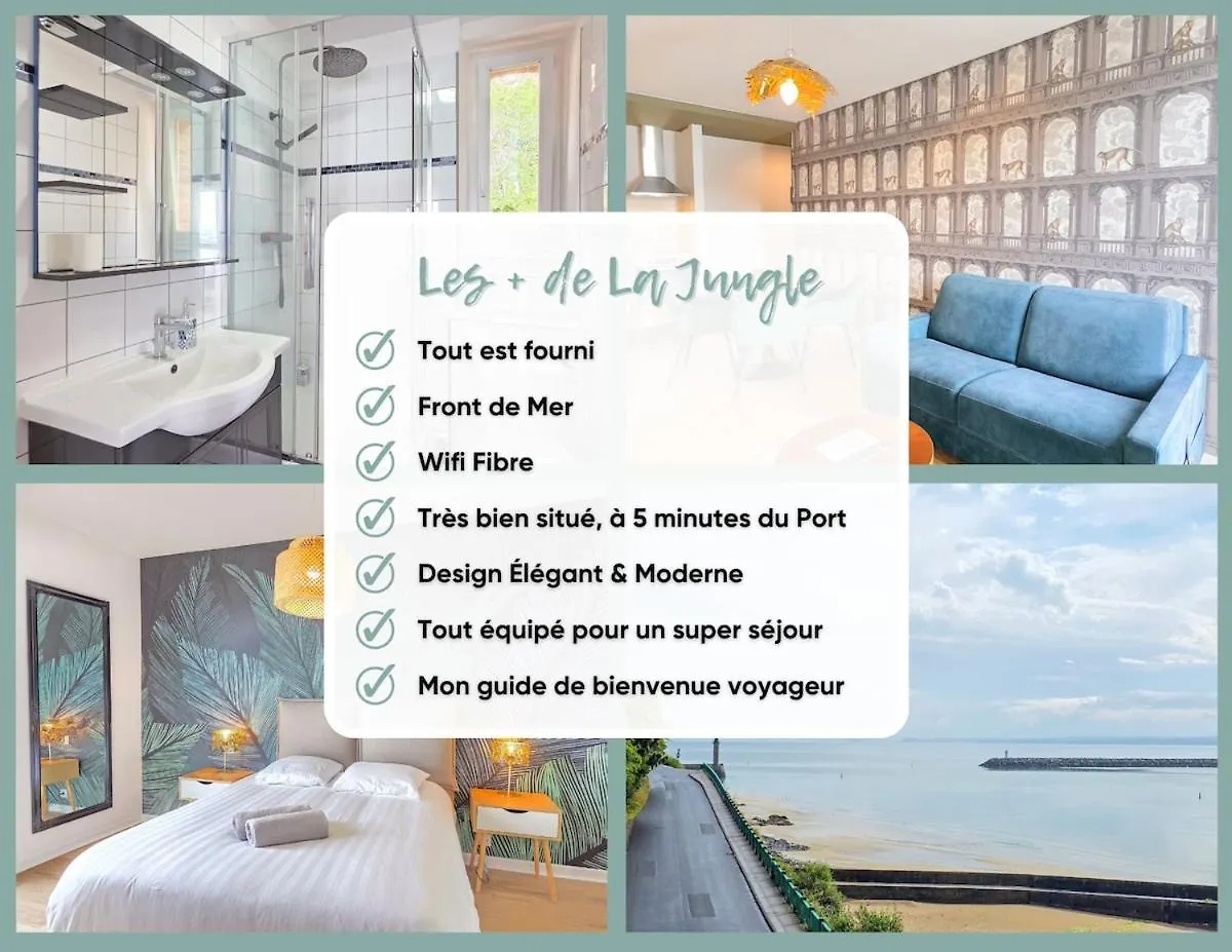 Apartman La Jungle - A Deux Pas De La Mer, Parking, Unique Plérin
